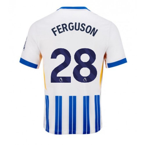 Moški Nogometni dresi Brighton Evan Ferguson #28 Domači 2024-25 Kratek Rokav